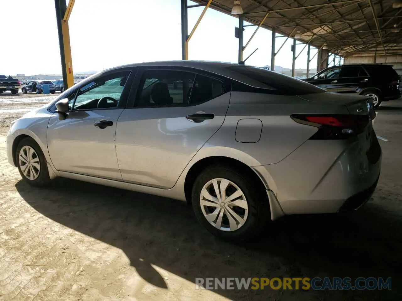 2 fotografías del automóvil dañado 3N1CN8DVXRL861465 NISSAN VERSA 2024