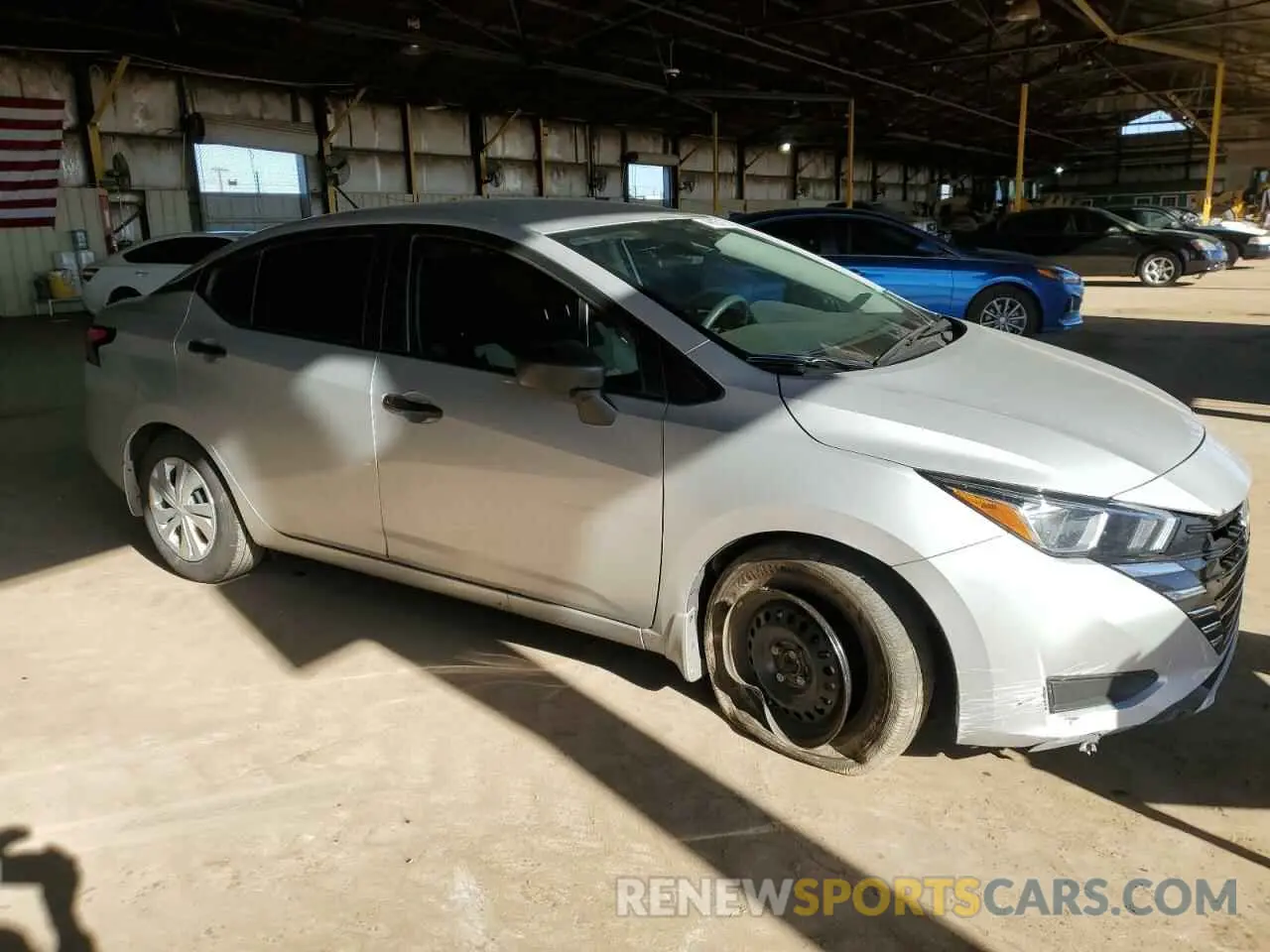 4 fotografías del automóvil dañado 3N1CN8DVXRL861465 NISSAN VERSA 2024