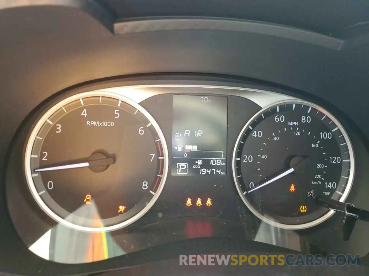 9 fotografías del automóvil dañado 3N1CN8DVXRL861465 NISSAN VERSA 2024