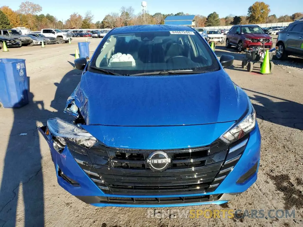 5 fotografías del automóvil dañado 3N1CN8DVXRL866715 NISSAN VERSA 2024