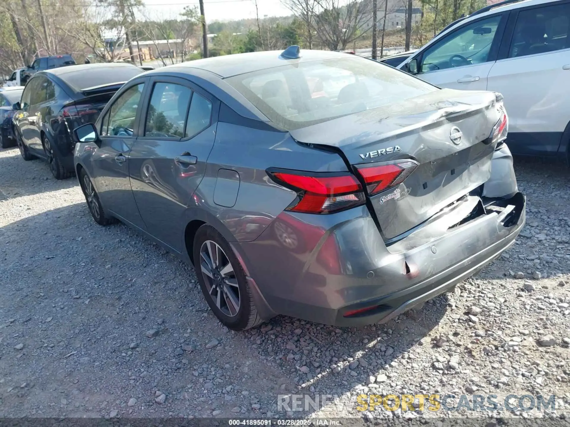 3 fotografías del automóvil dañado 3N1CN8EV0RL830904 NISSAN VERSA 2024