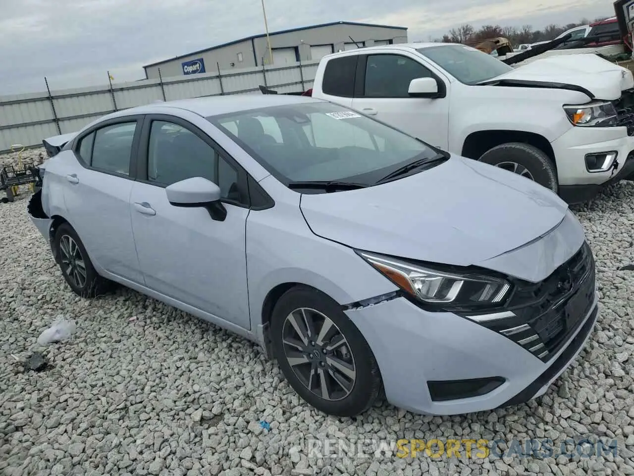 4 fotografías del automóvil dañado 3N1CN8EV0RL864907 NISSAN VERSA 2024
