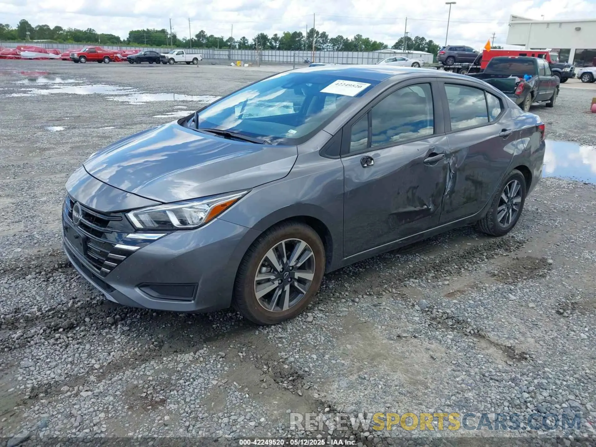 2 fotografías del automóvil dañado 3N1CN8EV1RL872319 NISSAN VERSA 2024