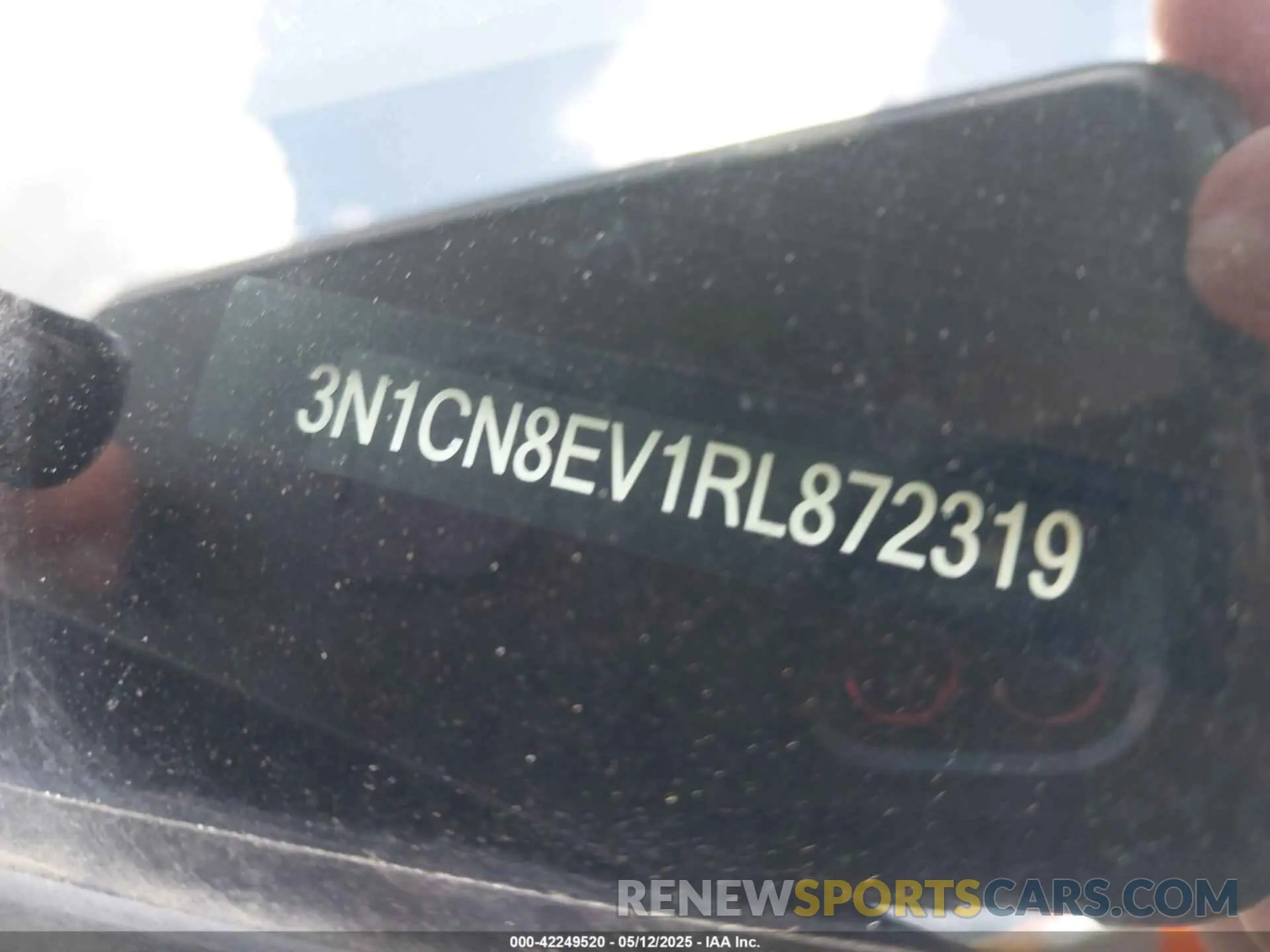 9 fotografías del automóvil dañado 3N1CN8EV1RL872319 NISSAN VERSA 2024