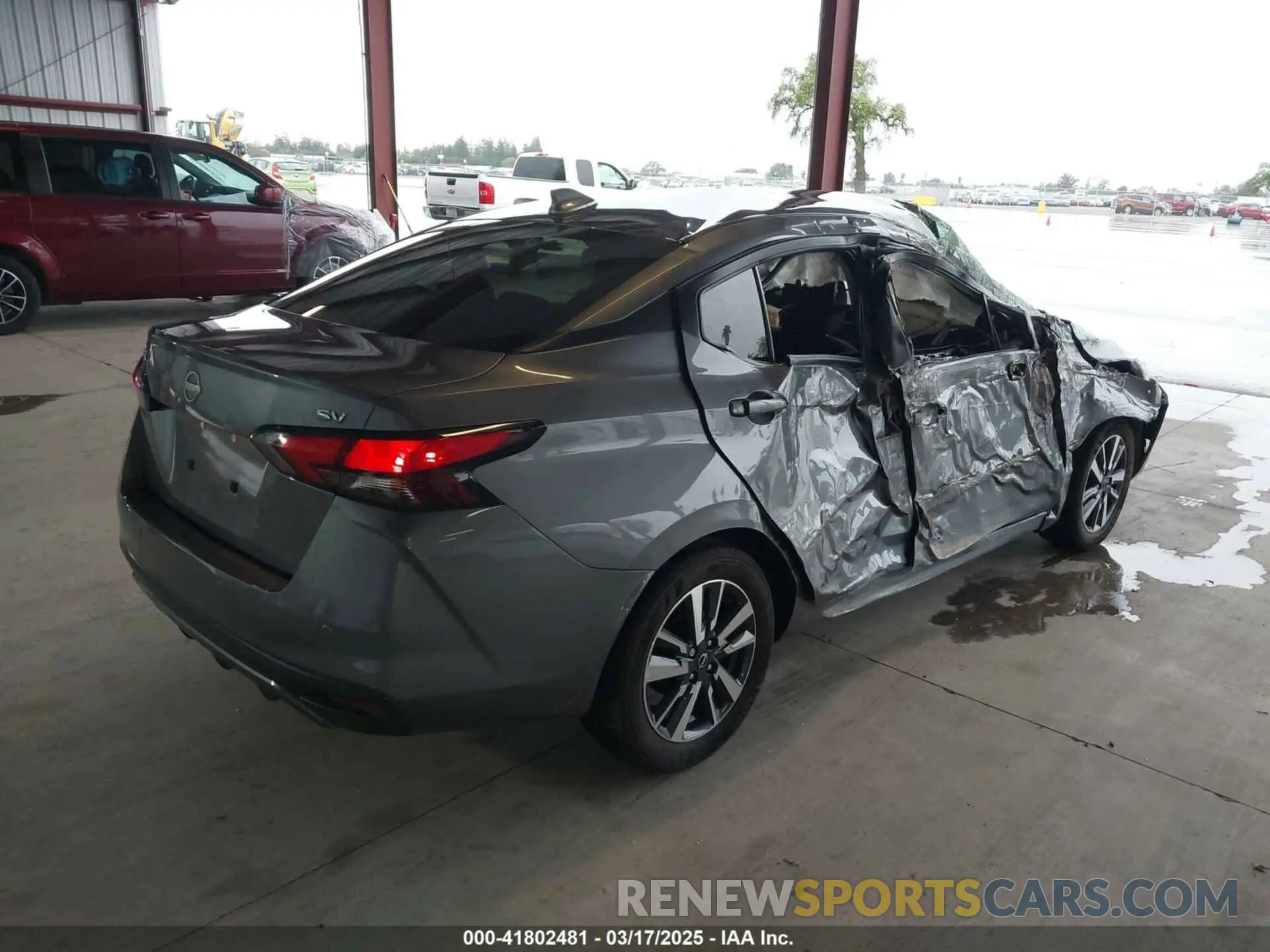4 fotografías del automóvil dañado 3N1CN8EV2RL865119 NISSAN VERSA 2024