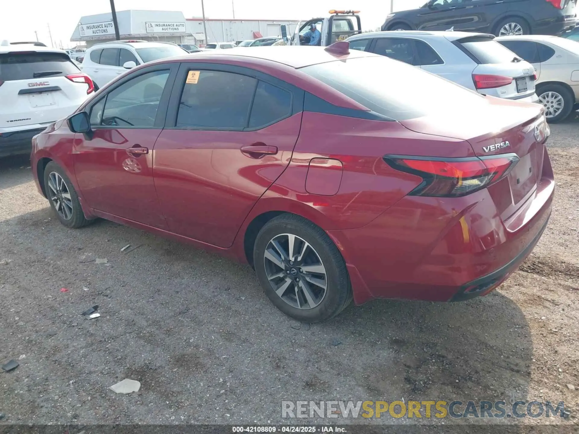 3 fotografías del automóvil dañado 3N1CN8EV2RL866268 NISSAN VERSA 2024
