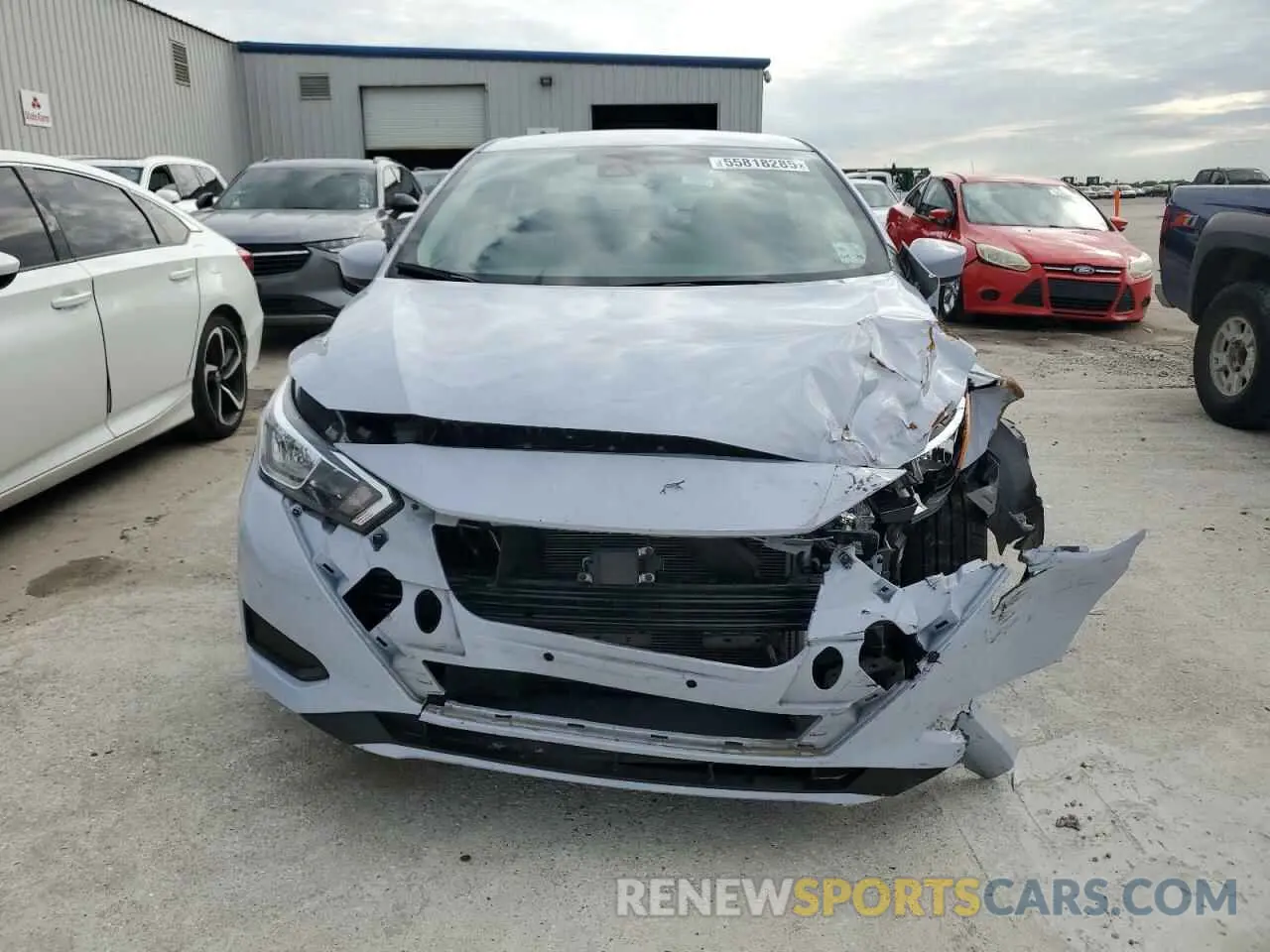 5 fotografías del automóvil dañado 3N1CN8EV3RL852136 NISSAN VERSA 2024