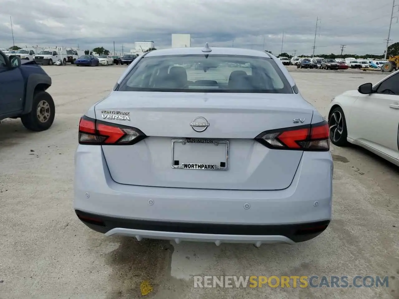 6 fotografías del automóvil dañado 3N1CN8EV3RL852136 NISSAN VERSA 2024