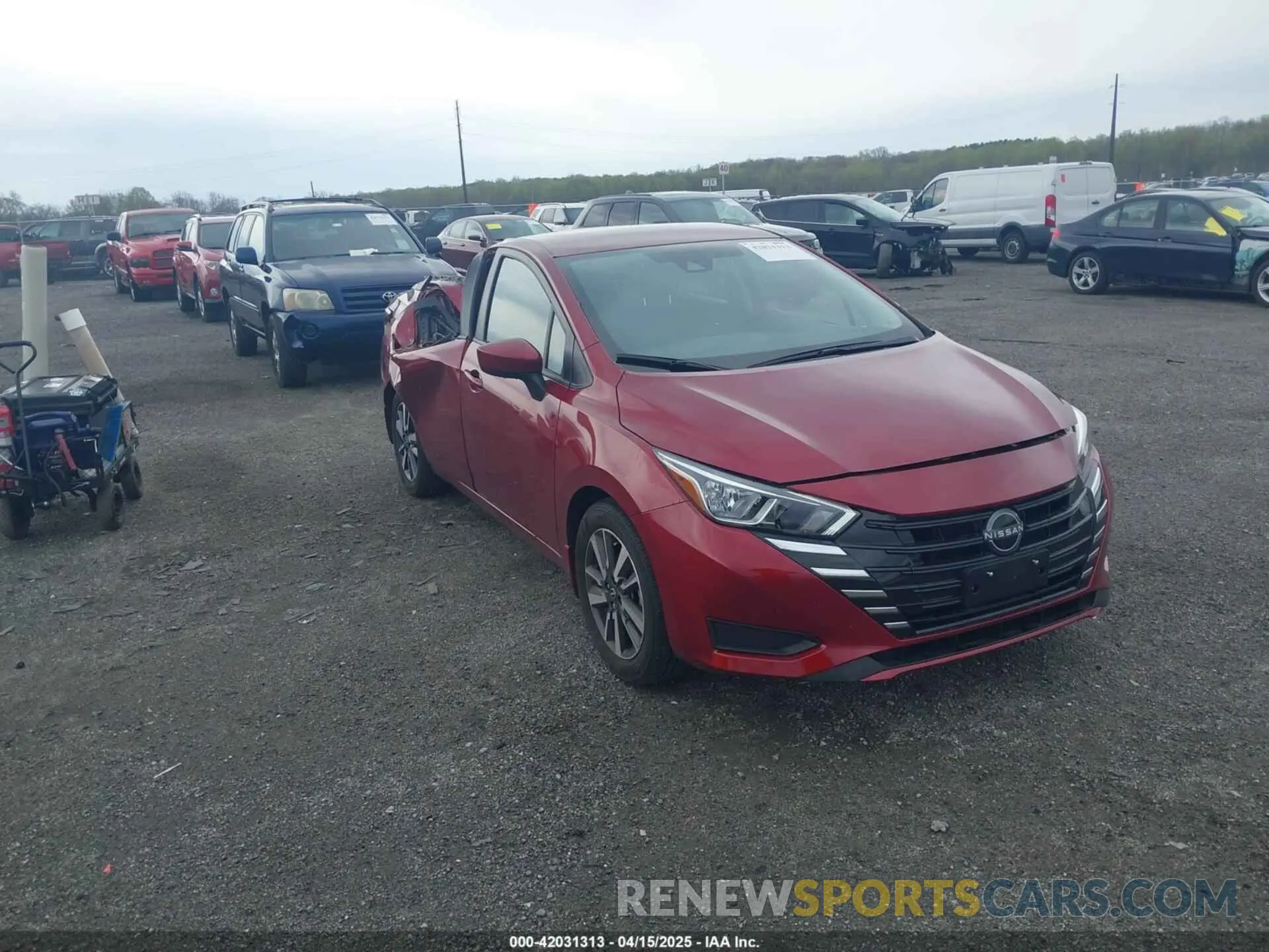 1 fotografías del automóvil dañado 3N1CN8EV4RL867213 NISSAN VERSA 2024