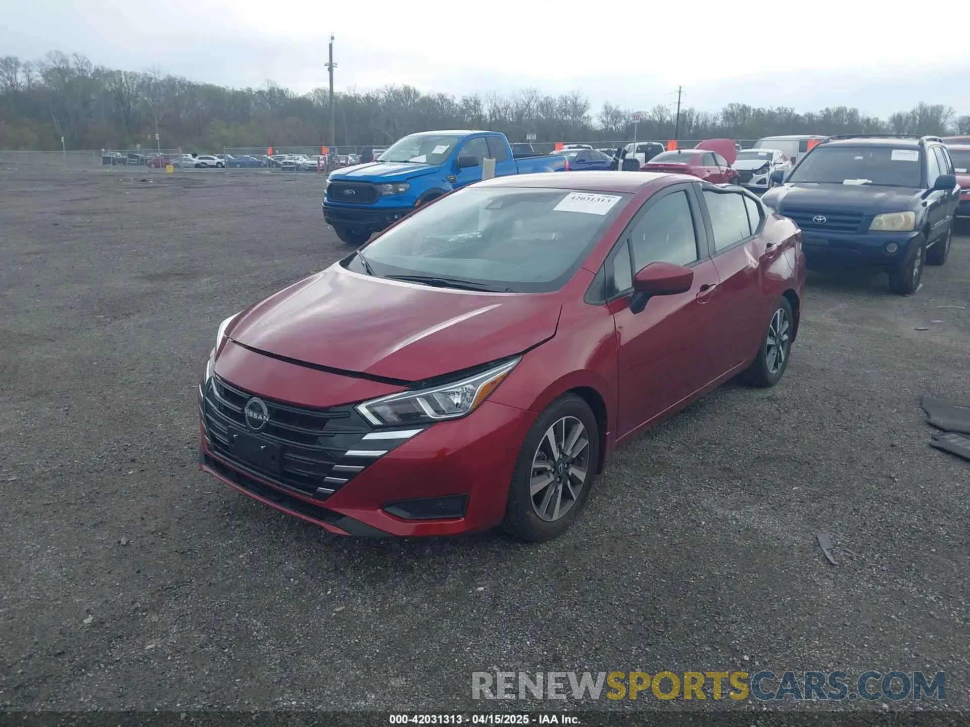 2 fotografías del automóvil dañado 3N1CN8EV4RL867213 NISSAN VERSA 2024