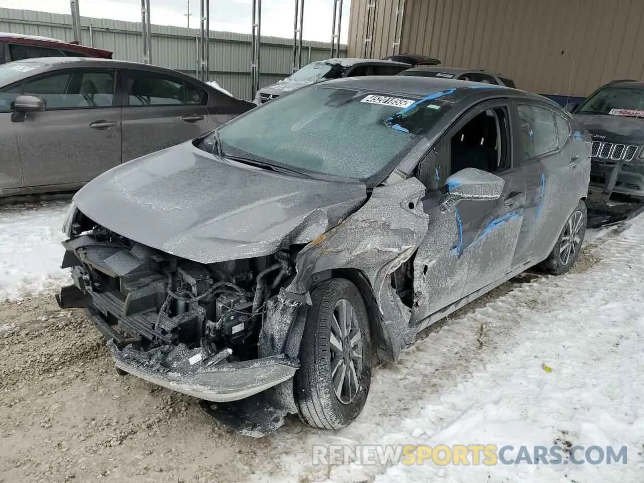 1 fotografías del automóvil dañado 3N1CN8EV8RL872799 NISSAN VERSA 2024