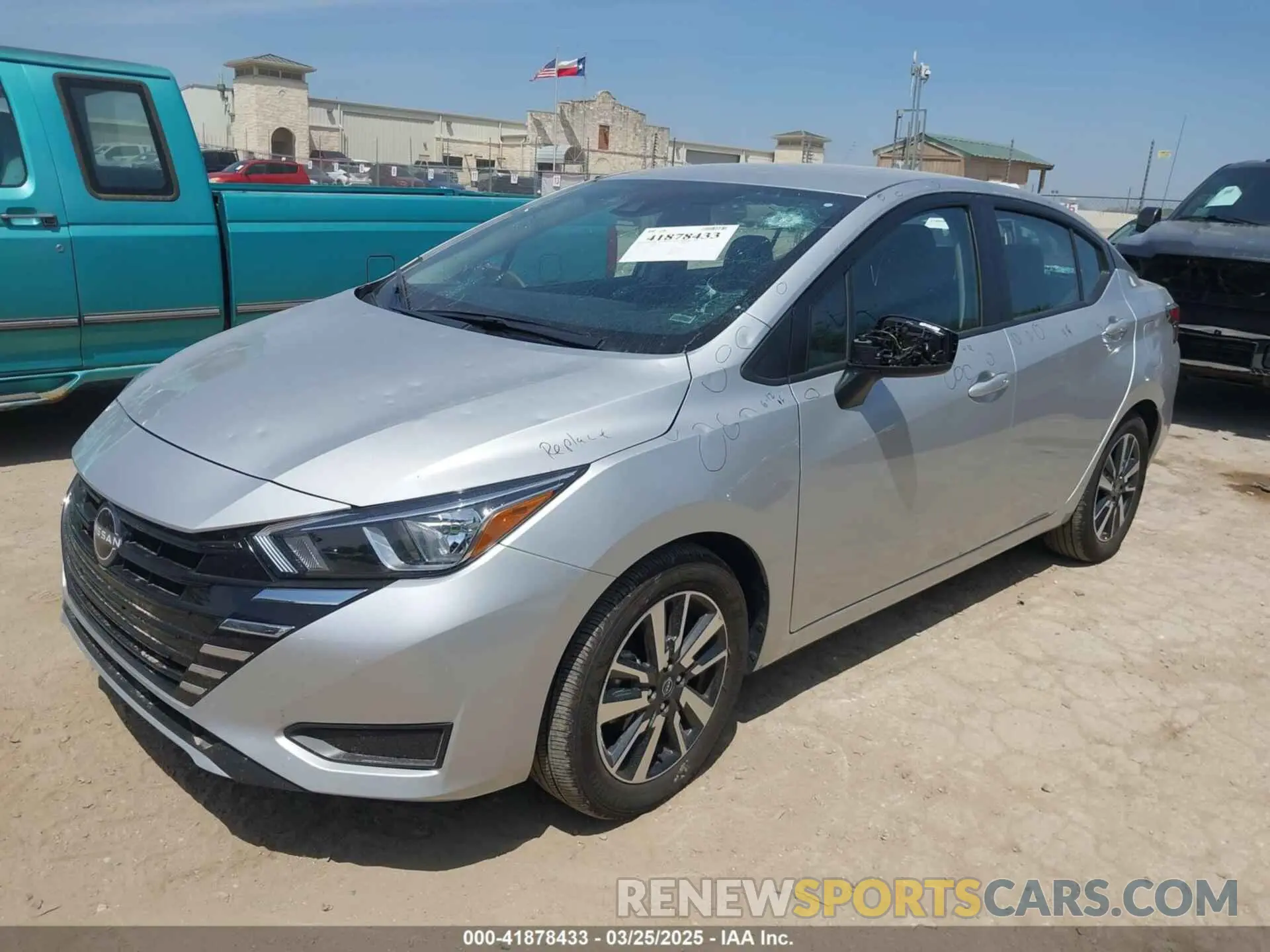 2 fotografías del automóvil dañado 3N1CN8EV8RL902254 NISSAN VERSA 2024