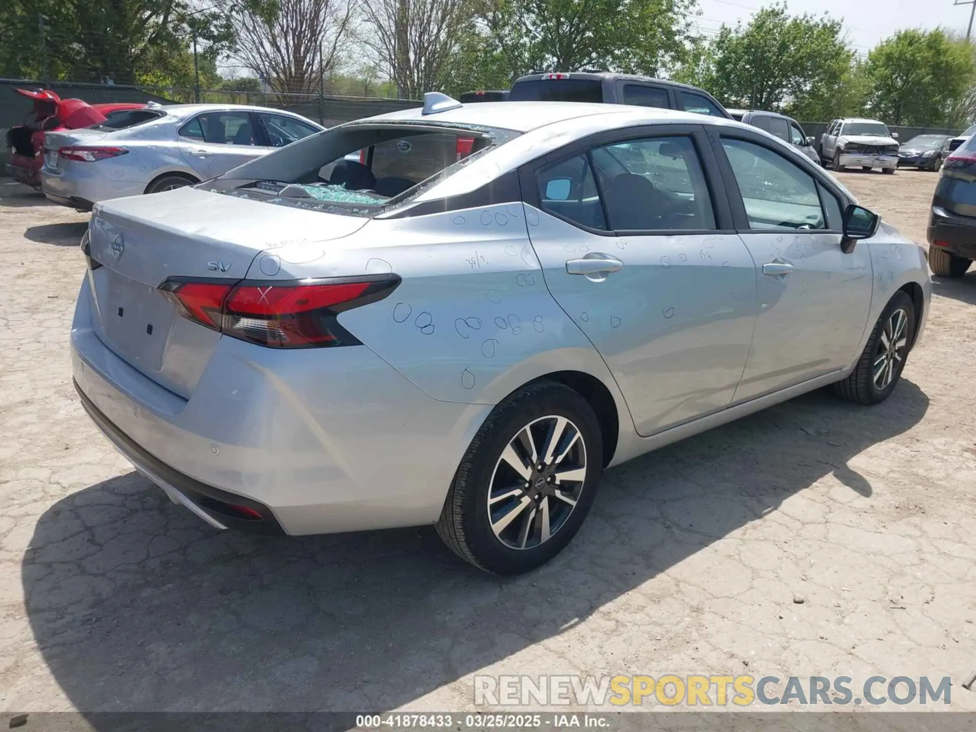 4 fotografías del automóvil dañado 3N1CN8EV8RL902254 NISSAN VERSA 2024