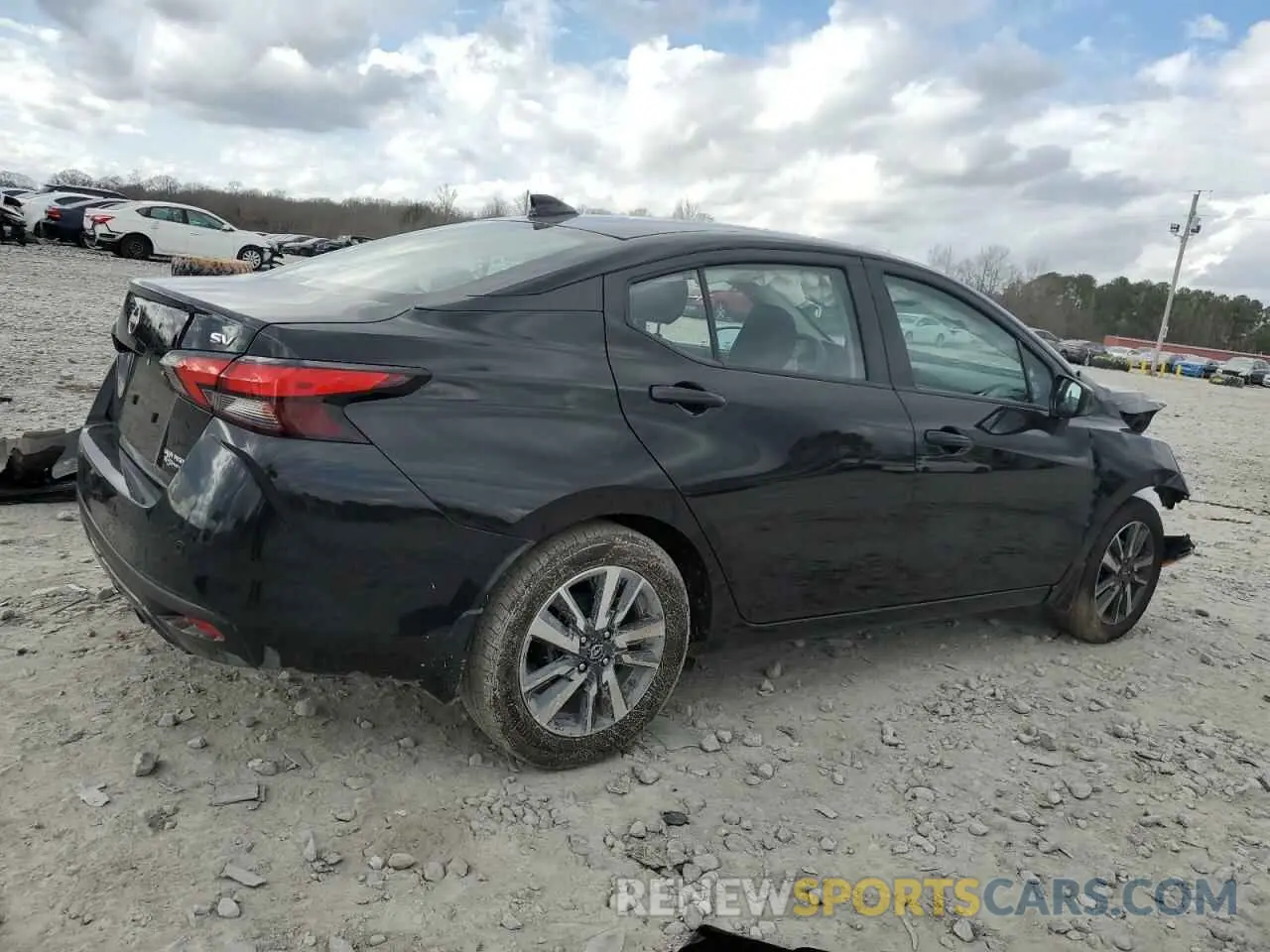 3 fotografías del automóvil dañado 3N1CN8EV9RL832246 NISSAN VERSA 2024