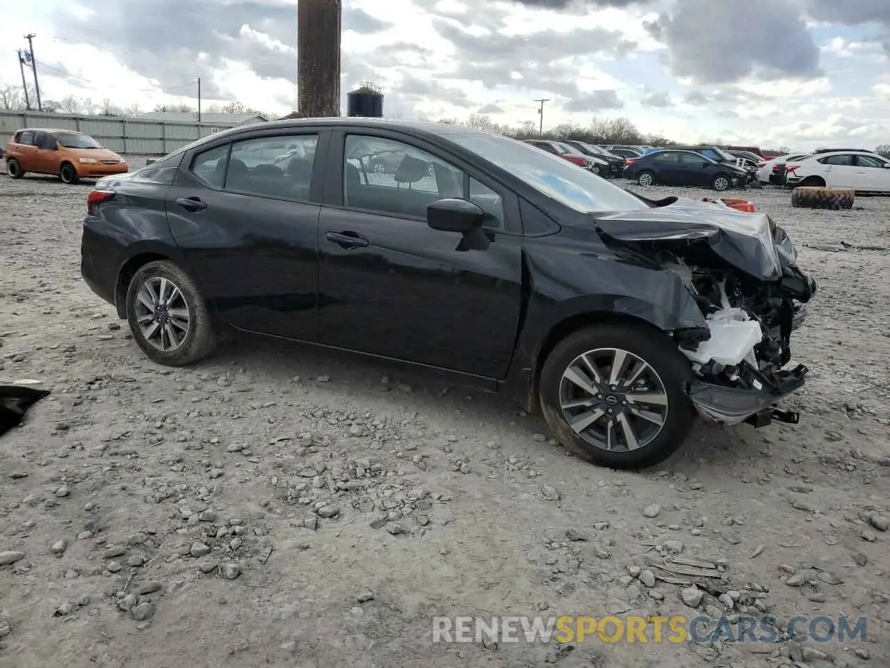 4 fotografías del automóvil dañado 3N1CN8EV9RL832246 NISSAN VERSA 2024