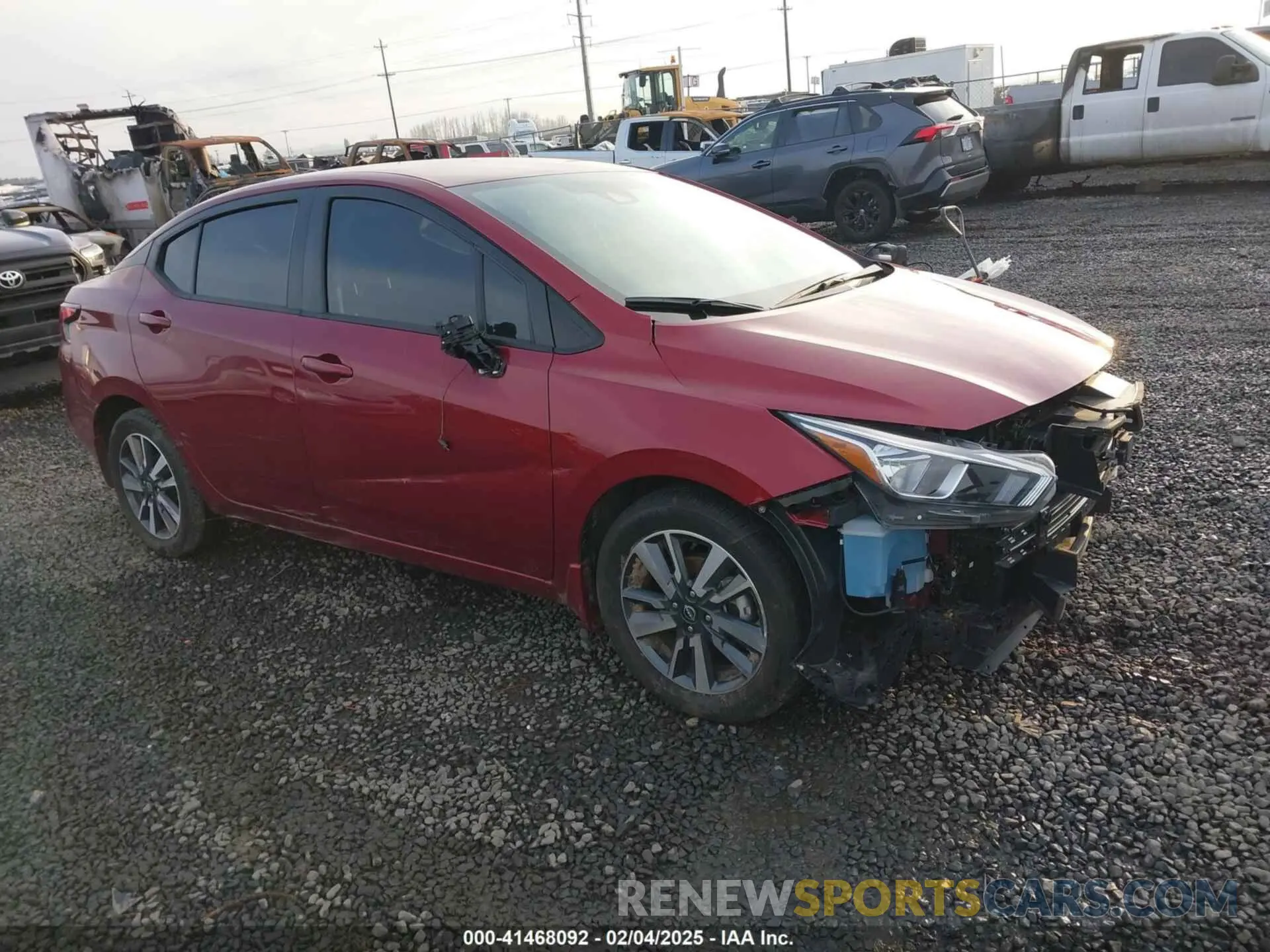 1 fotografías del automóvil dañado 3N1CN8EV9RL846910 NISSAN VERSA 2024