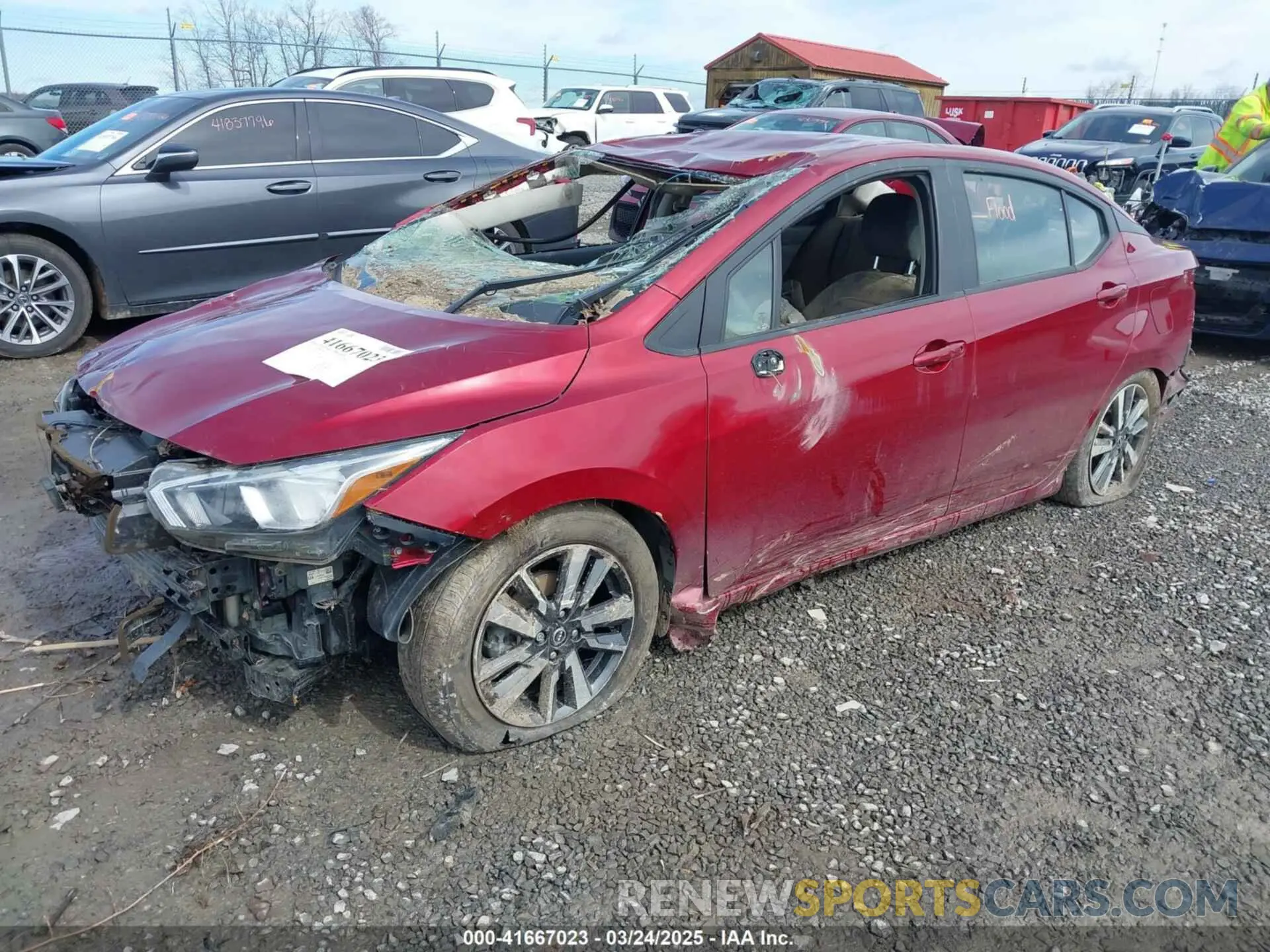 2 fotografías del automóvil dañado 3N1CN8EV9RL862654 NISSAN VERSA 2024