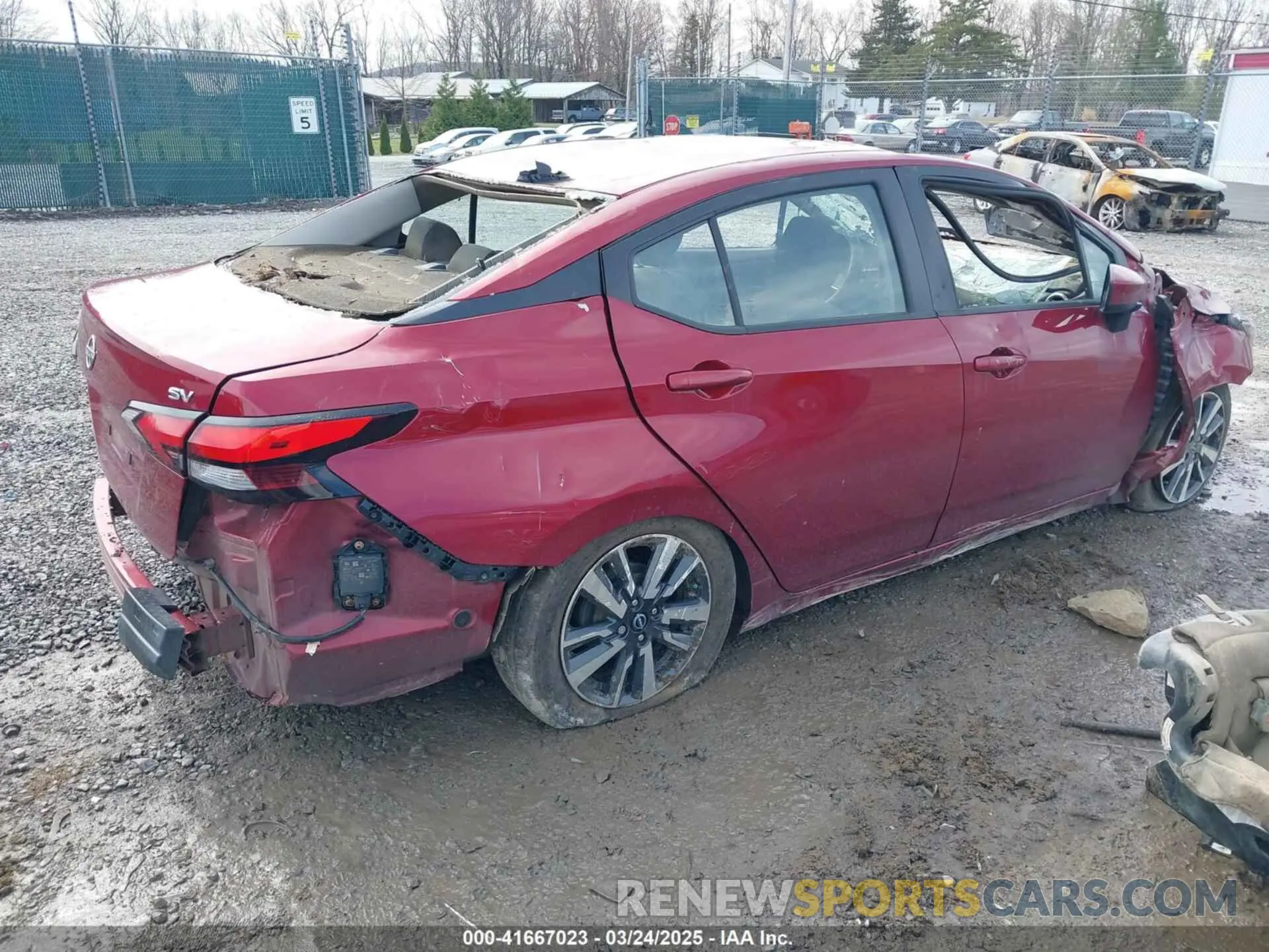 4 fotografías del automóvil dañado 3N1CN8EV9RL862654 NISSAN VERSA 2024