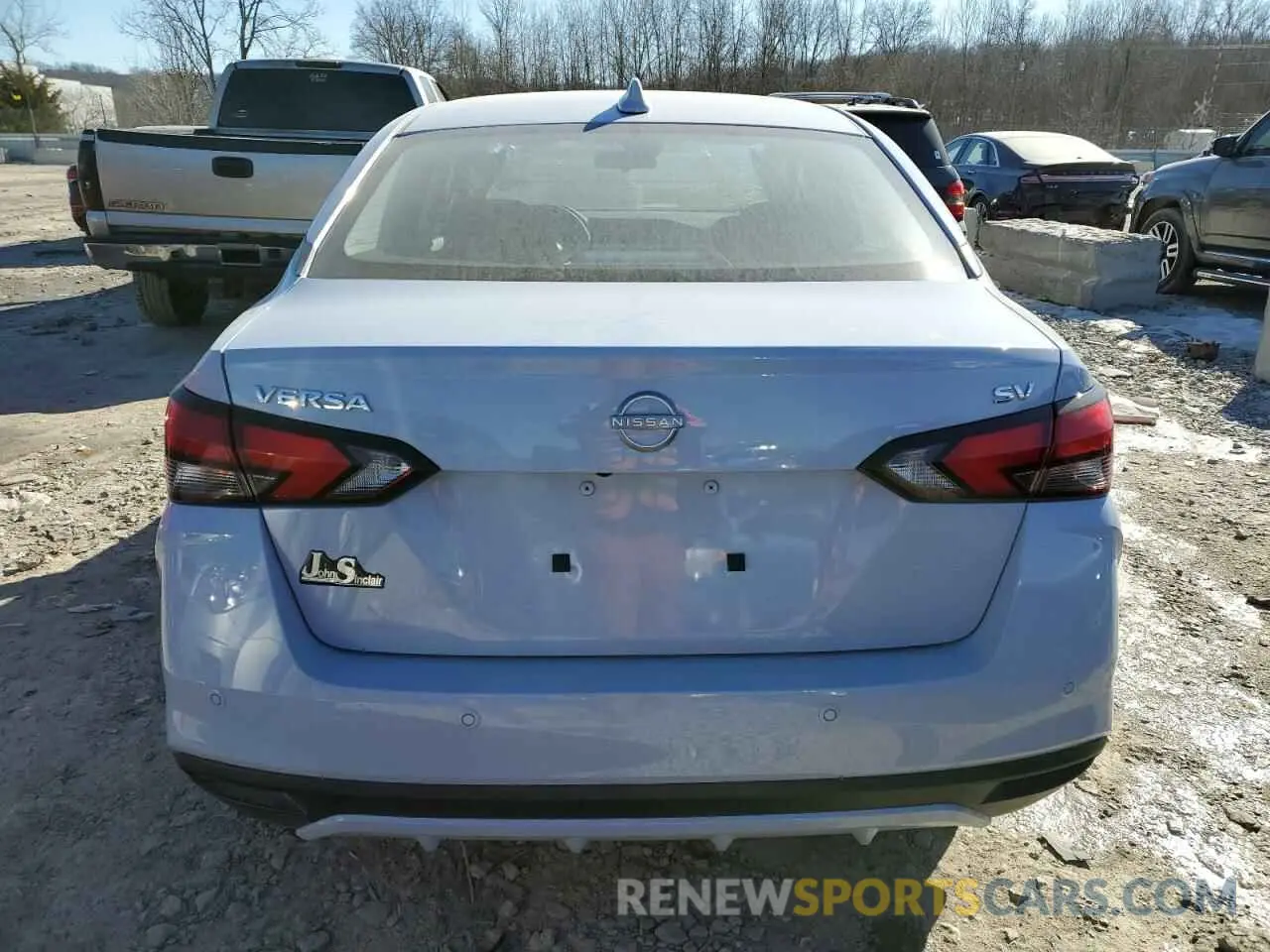 6 fotografías del automóvil dañado 3N1CN8EV9RL929172 NISSAN VERSA 2024