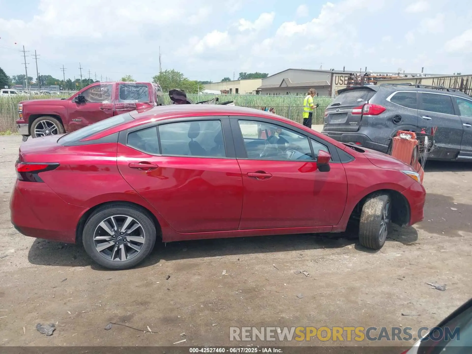 13 fotografías del automóvil dañado 3N1CN8EVXRL865921 NISSAN VERSA 2024