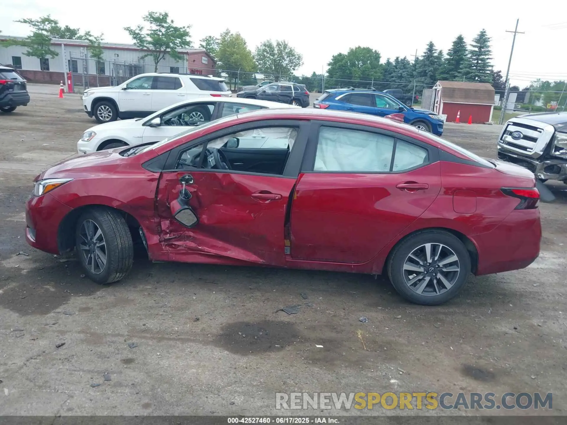 14 fotografías del automóvil dañado 3N1CN8EVXRL865921 NISSAN VERSA 2024
