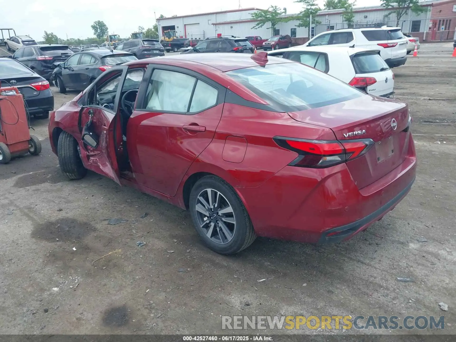 3 fotografías del automóvil dañado 3N1CN8EVXRL865921 NISSAN VERSA 2024