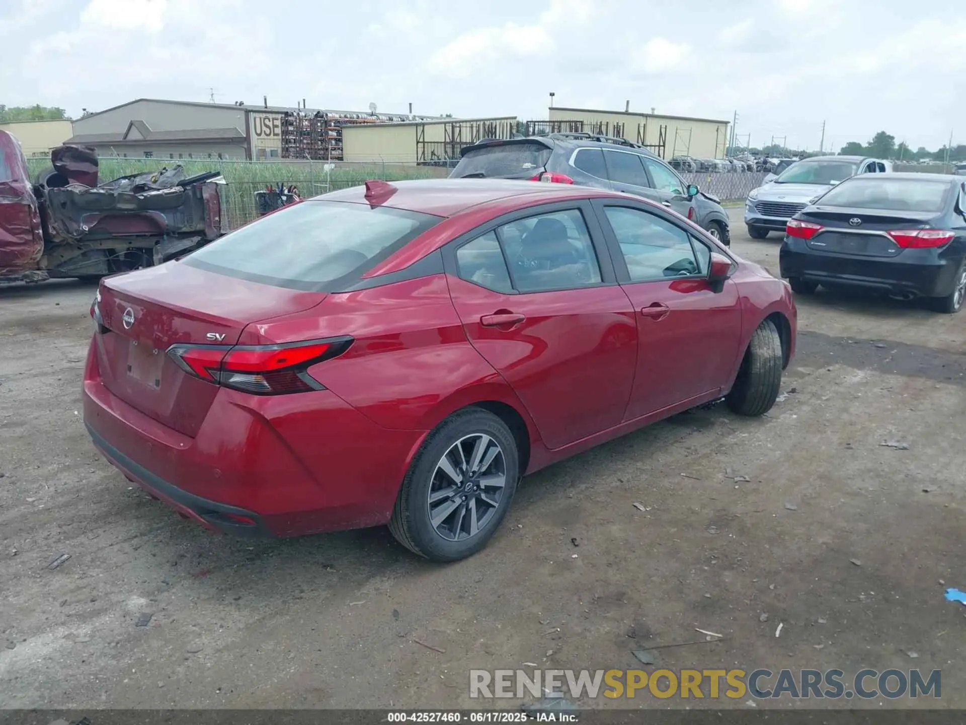 4 fotografías del automóvil dañado 3N1CN8EVXRL865921 NISSAN VERSA 2024