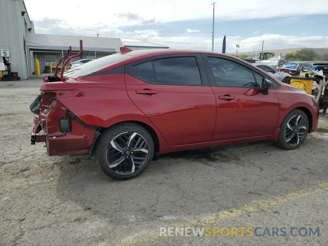 3 fotografías del automóvil dañado 3N1CN8FV1RL878006 NISSAN VERSA 2024