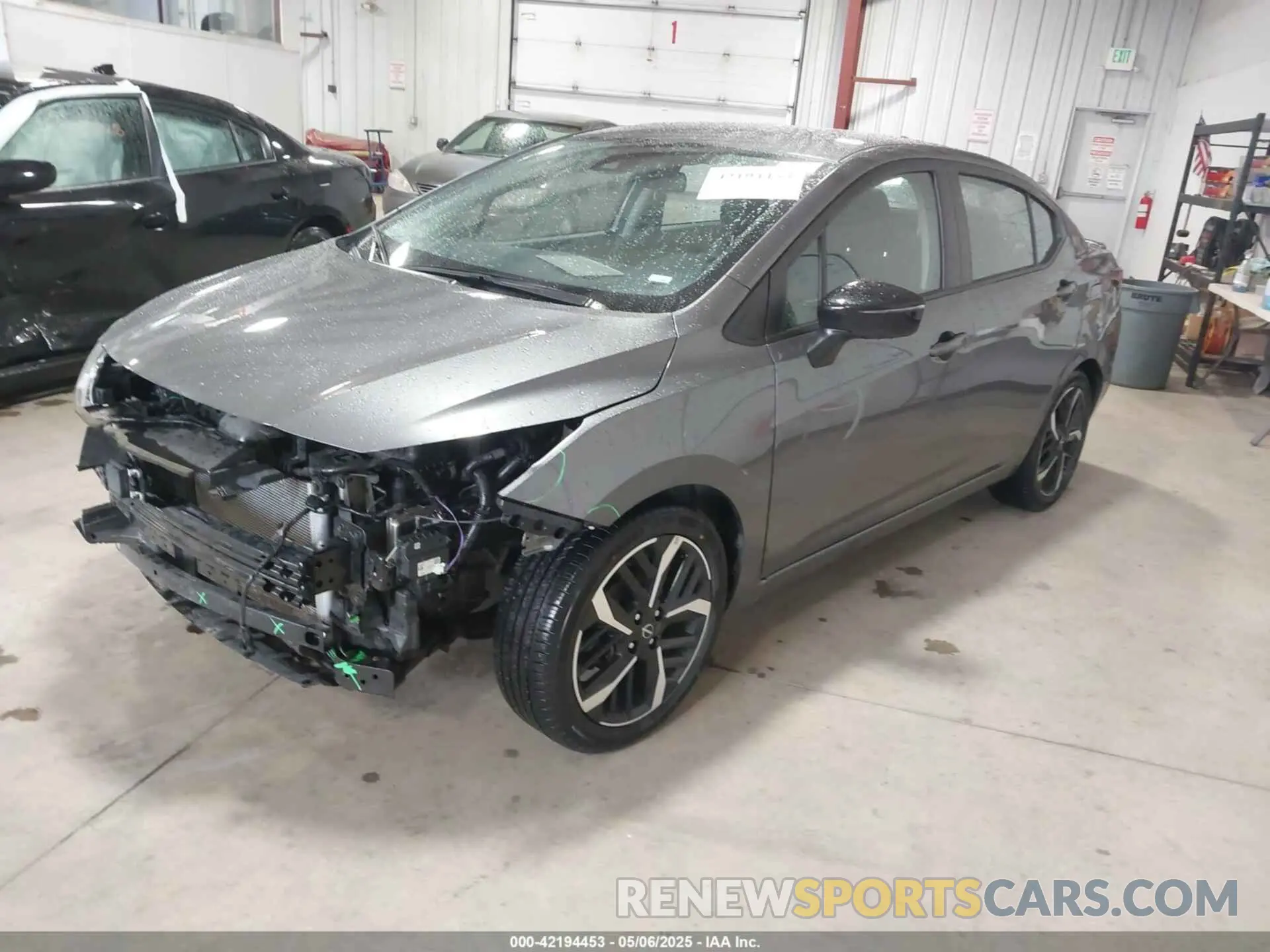 2 fotografías del automóvil dañado 3N1CN8FV1RL905320 NISSAN VERSA 2024