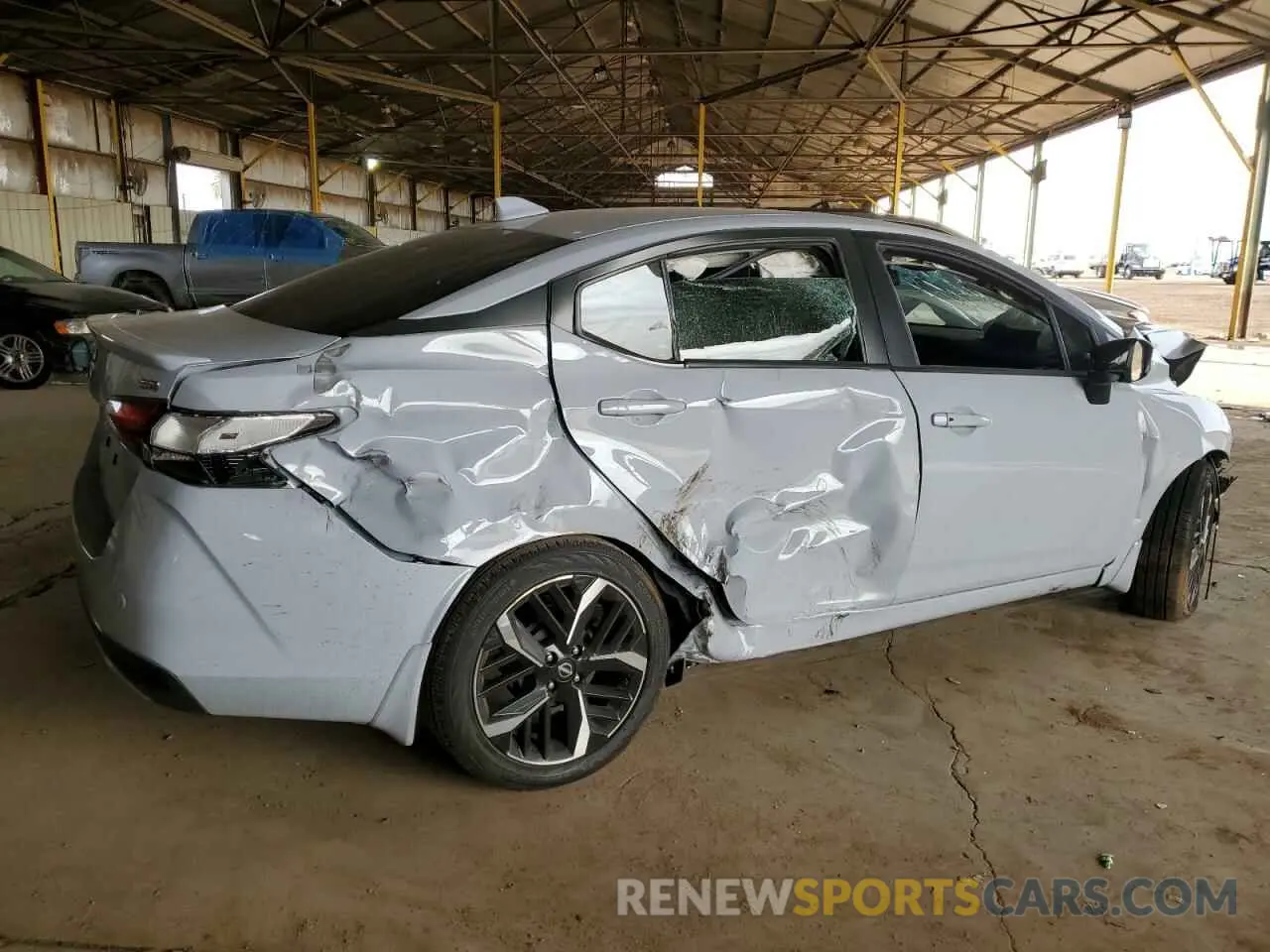 3 fotografías del automóvil dañado 3N1CN8FV2RL876927 NISSAN VERSA 2024