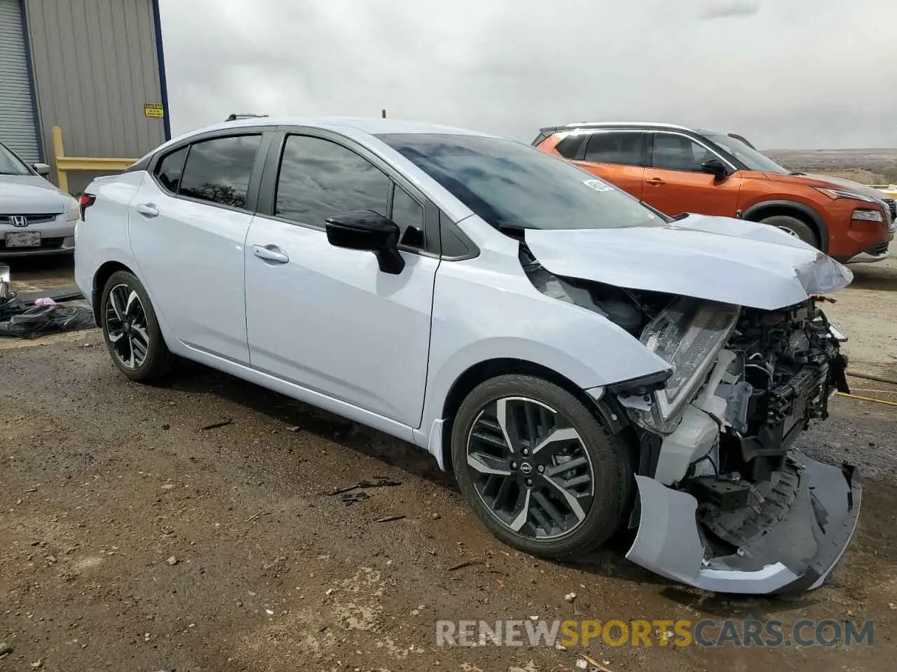 4 fotografías del automóvil dañado 3N1CN8FV5RL926218 NISSAN VERSA 2024