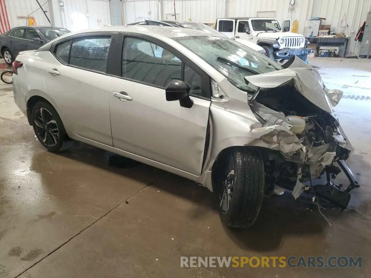 4 fotografías del automóvil dañado 3N1CN8FV7RL927418 NISSAN VERSA 2024