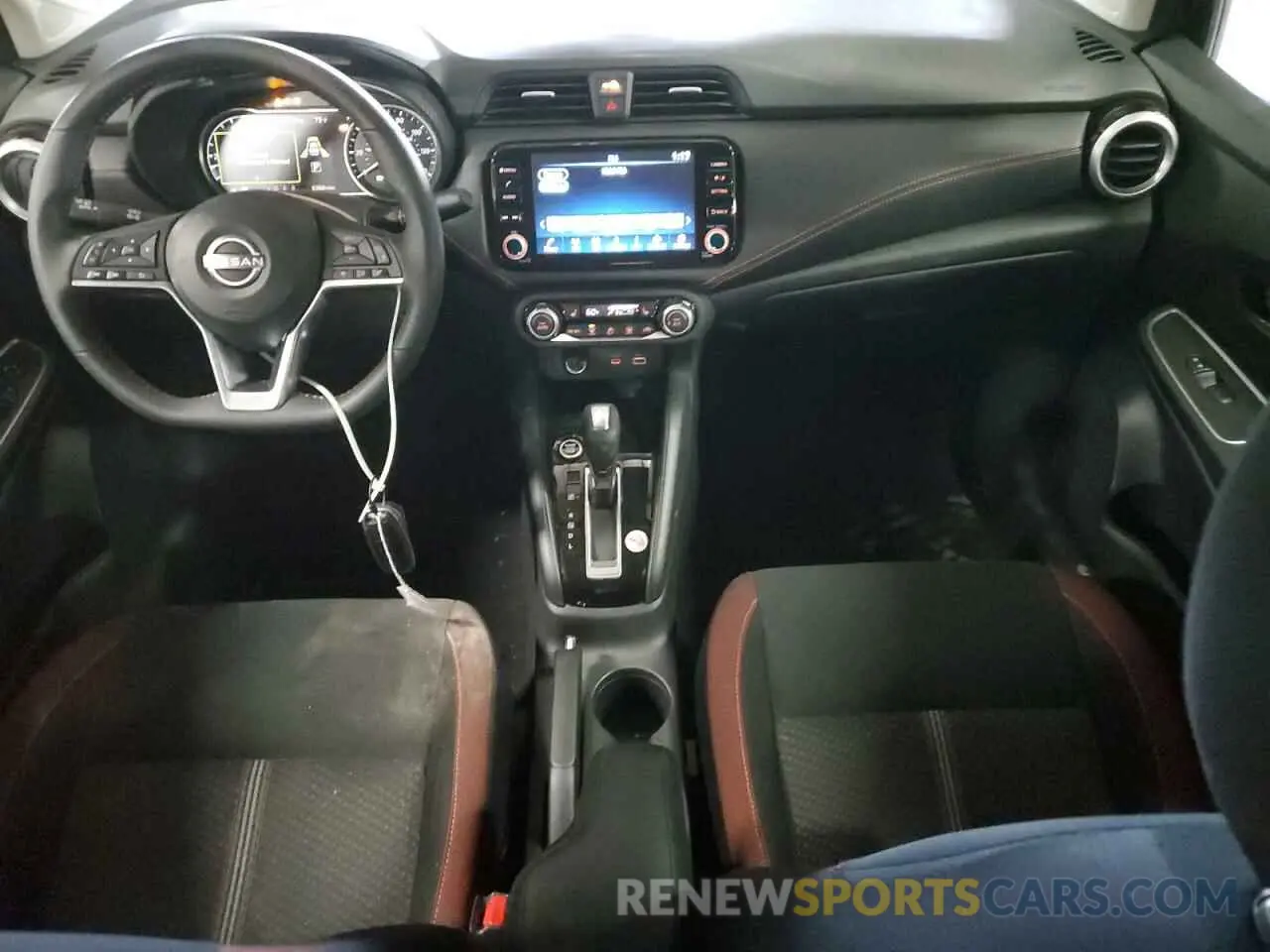 8 fotografías del automóvil dañado 3N1CN8FV7RL927743 NISSAN VERSA 2024
