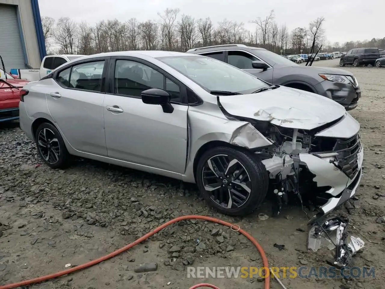 4 fotografías del automóvil dañado 3N1CN8FV9RL902245 NISSAN VERSA 2024