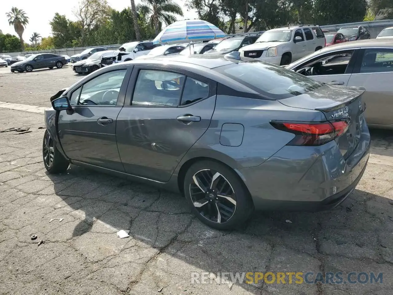 2 fotografías del automóvil dañado 3N1CN8FV9RL913861 NISSAN VERSA 2024