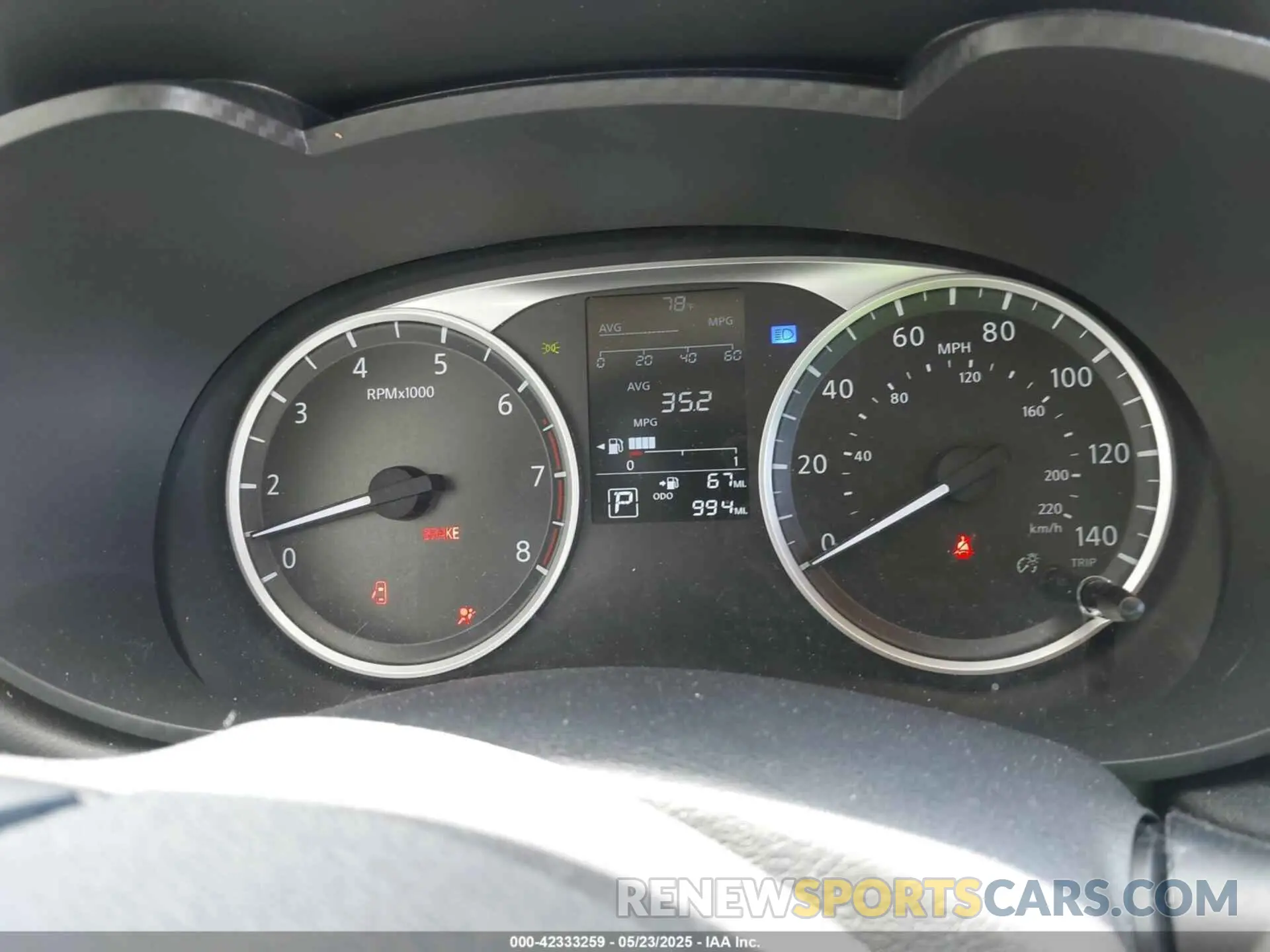 7 fotografías del automóvil dañado 3N1CN8DV0SL844308 NISSAN VERSA 2025