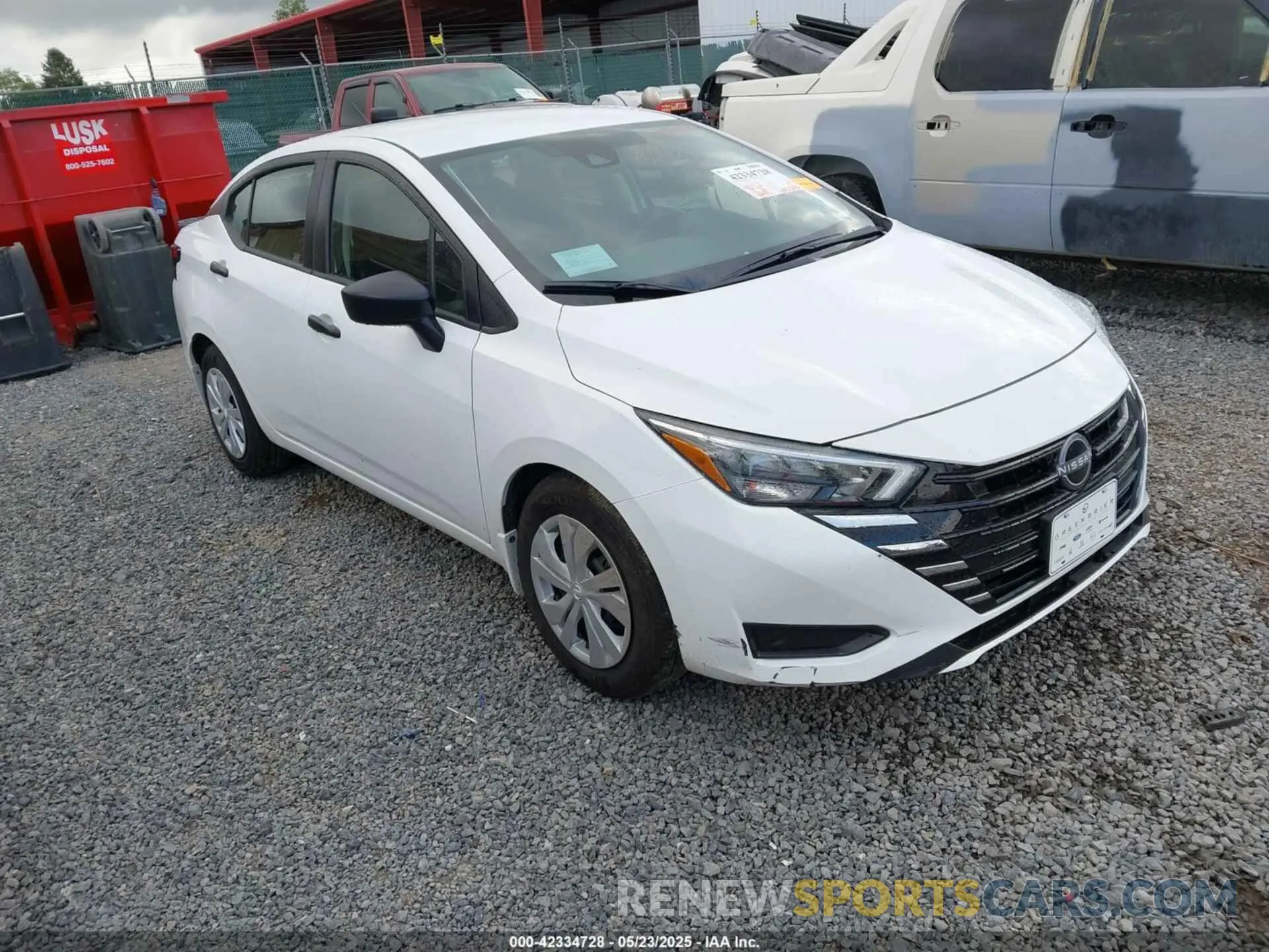 1 fotografías del automóvil dañado 3N1CN8DV1SL820647 NISSAN VERSA 2025