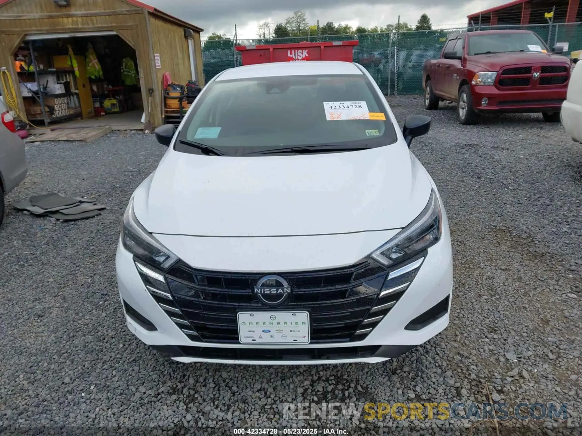 12 fotografías del automóvil dañado 3N1CN8DV1SL820647 NISSAN VERSA 2025