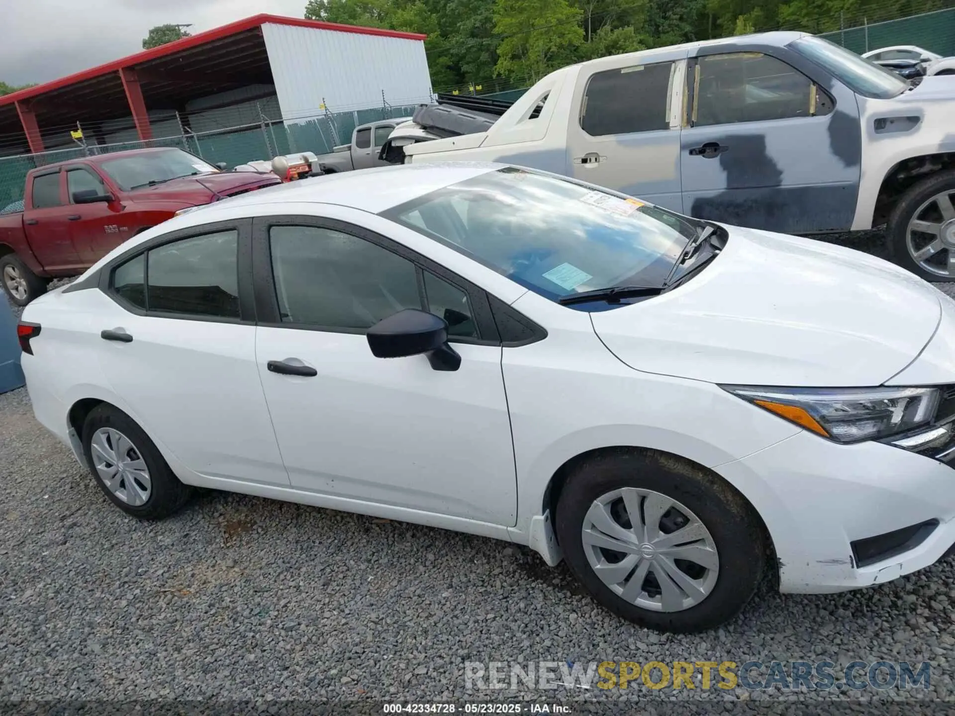 13 fotografías del automóvil dañado 3N1CN8DV1SL820647 NISSAN VERSA 2025