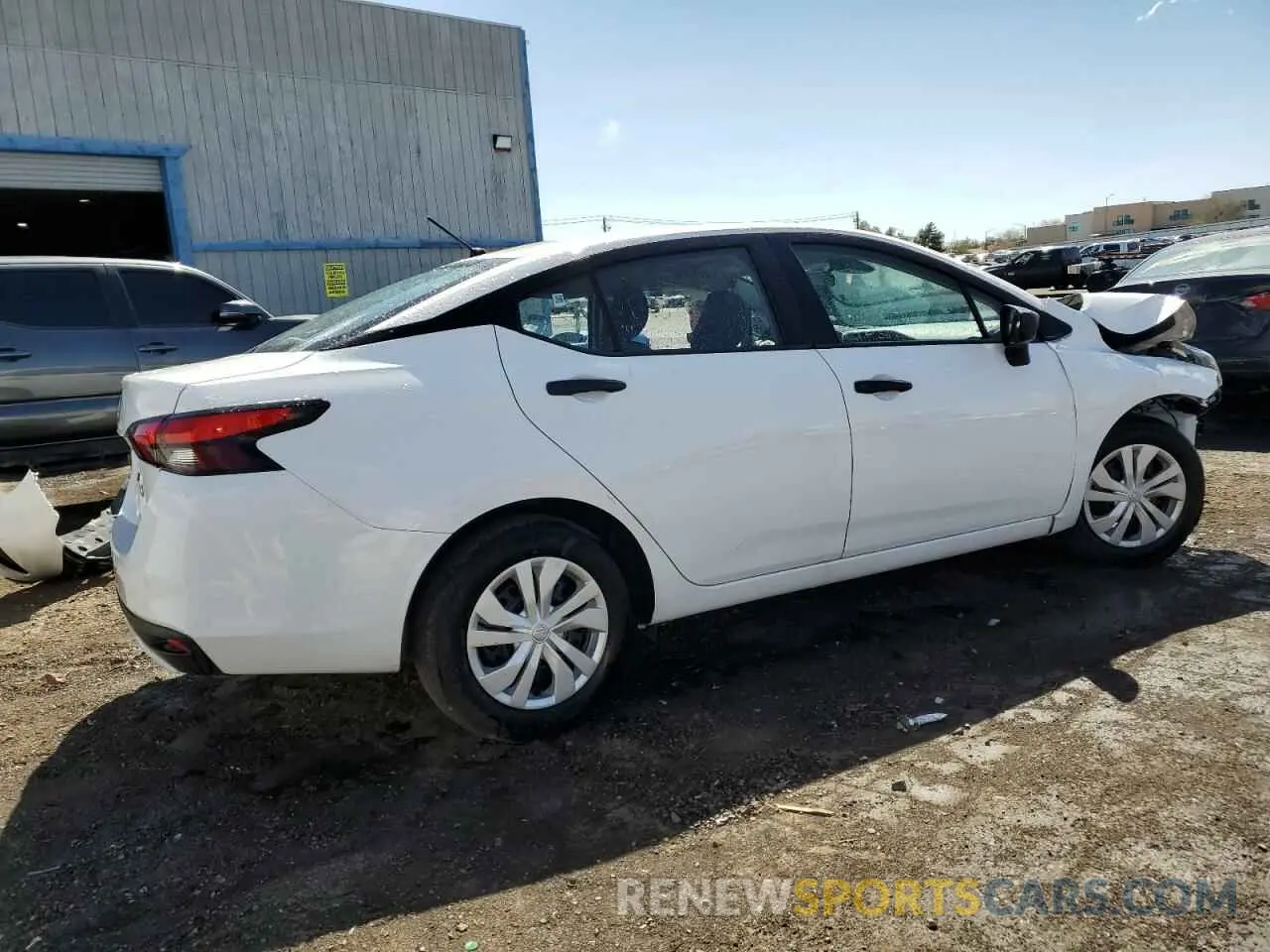 3 fotografías del automóvil dañado 3N1CN8DV7SL809362 NISSAN VERSA 2025