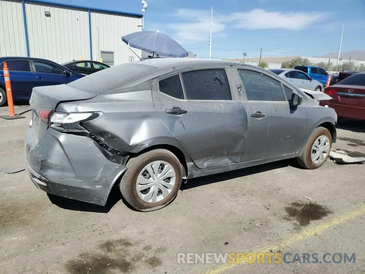 3 fotografías del automóvil dañado 3N1CN8DV7SL831670 NISSAN VERSA 2025