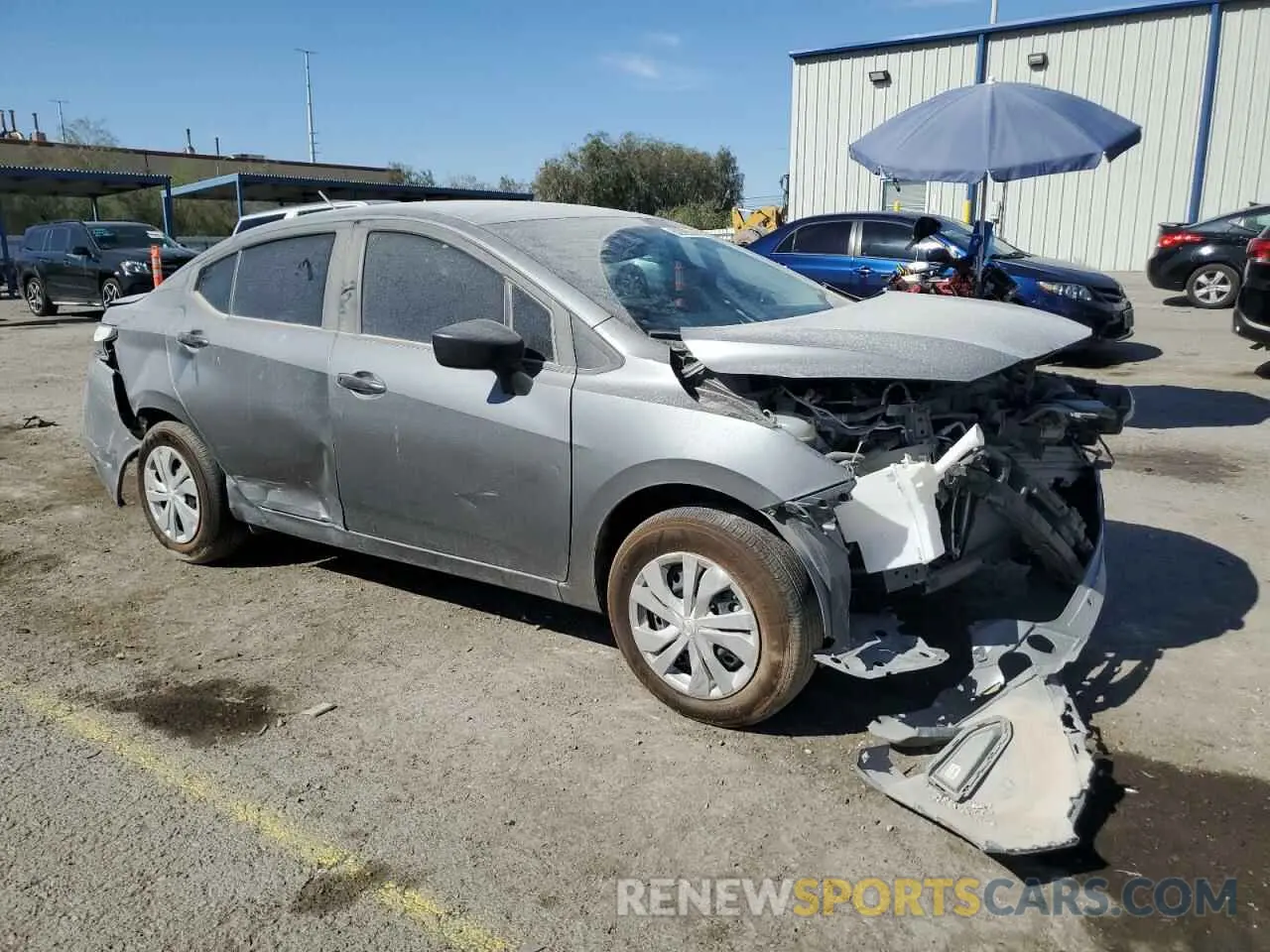 4 fotografías del automóvil dañado 3N1CN8DV7SL831670 NISSAN VERSA 2025