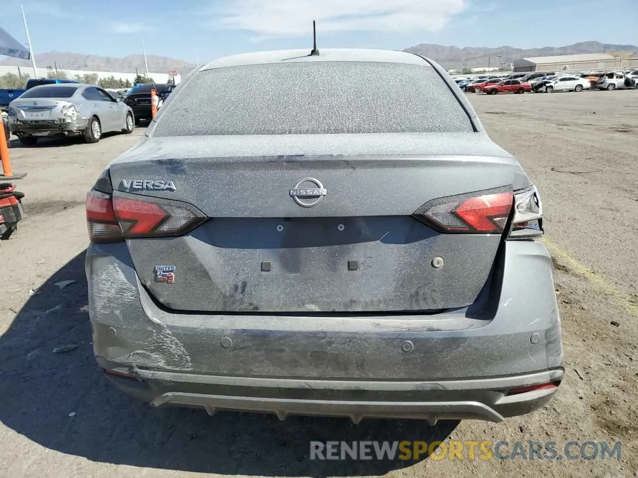6 fotografías del automóvil dañado 3N1CN8DV7SL831670 NISSAN VERSA 2025