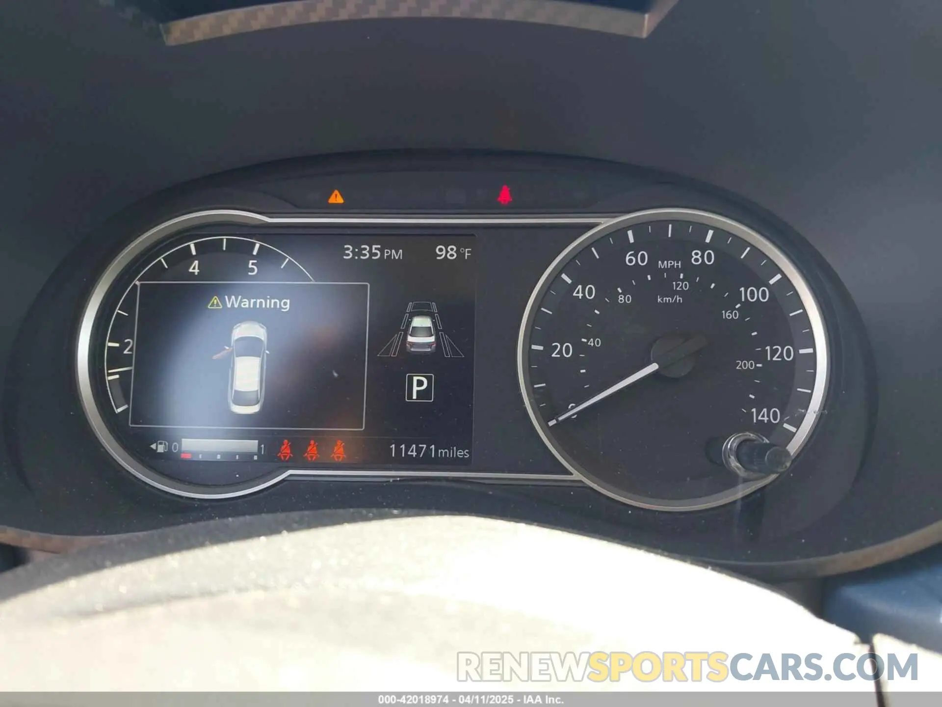 7 fotografías del automóvil dañado 3N1CN8EV0SL818175 NISSAN VERSA 2025