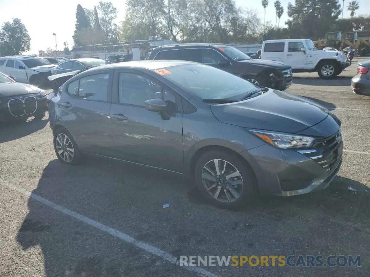 4 fotografías del automóvil dañado 3N1CN8EV0SL821528 NISSAN VERSA 2025
