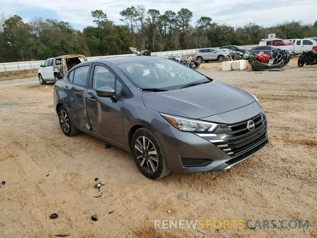 4 fotografías del automóvil dañado 3N1CN8EV0SL825742 NISSAN VERSA 2025