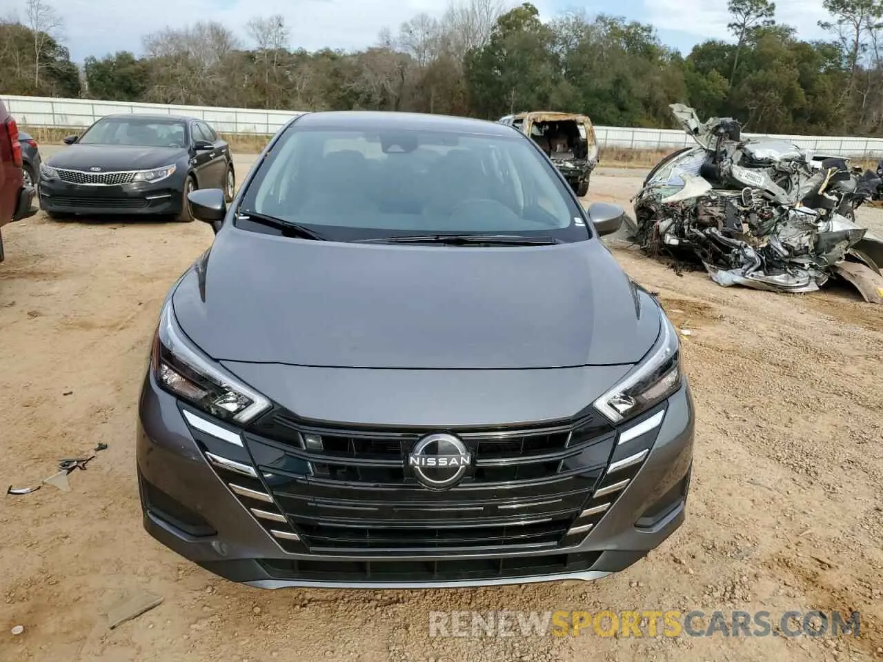 5 fotografías del automóvil dañado 3N1CN8EV0SL825742 NISSAN VERSA 2025