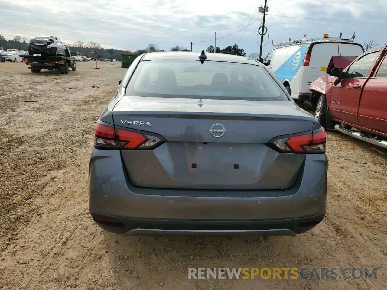 6 fotografías del automóvil dañado 3N1CN8EV0SL825742 NISSAN VERSA 2025