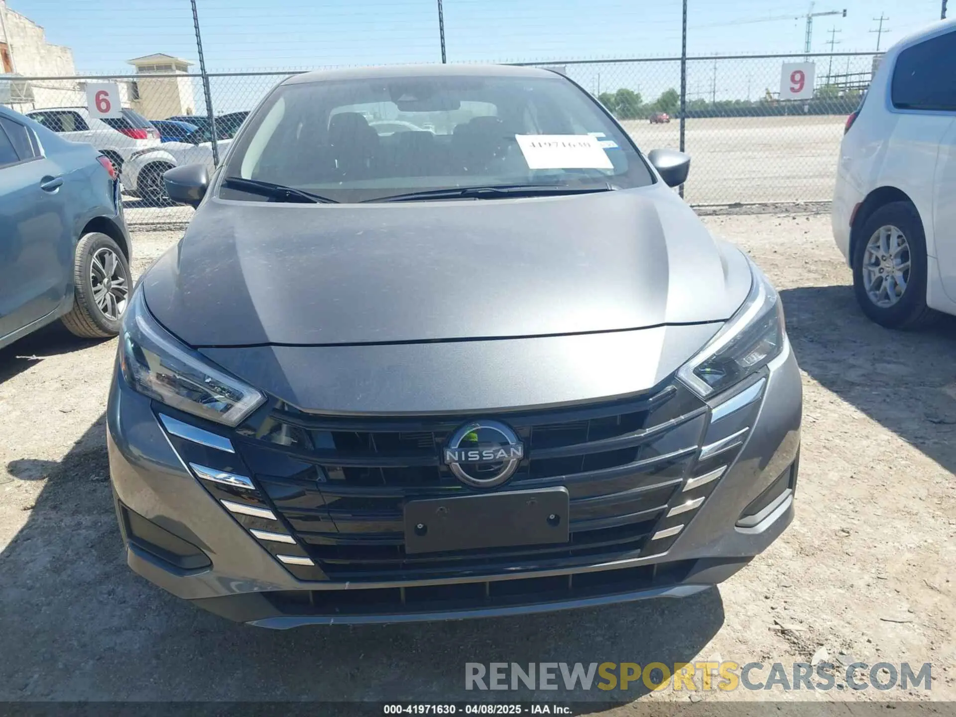 12 fotografías del automóvil dañado 3N1CN8EV0SL839754 NISSAN VERSA 2025