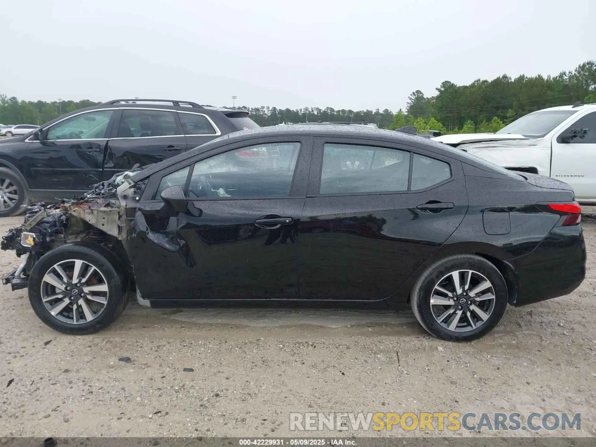 14 fotografías del automóvil dañado 3N1CN8EV1SL827211 NISSAN VERSA 2025